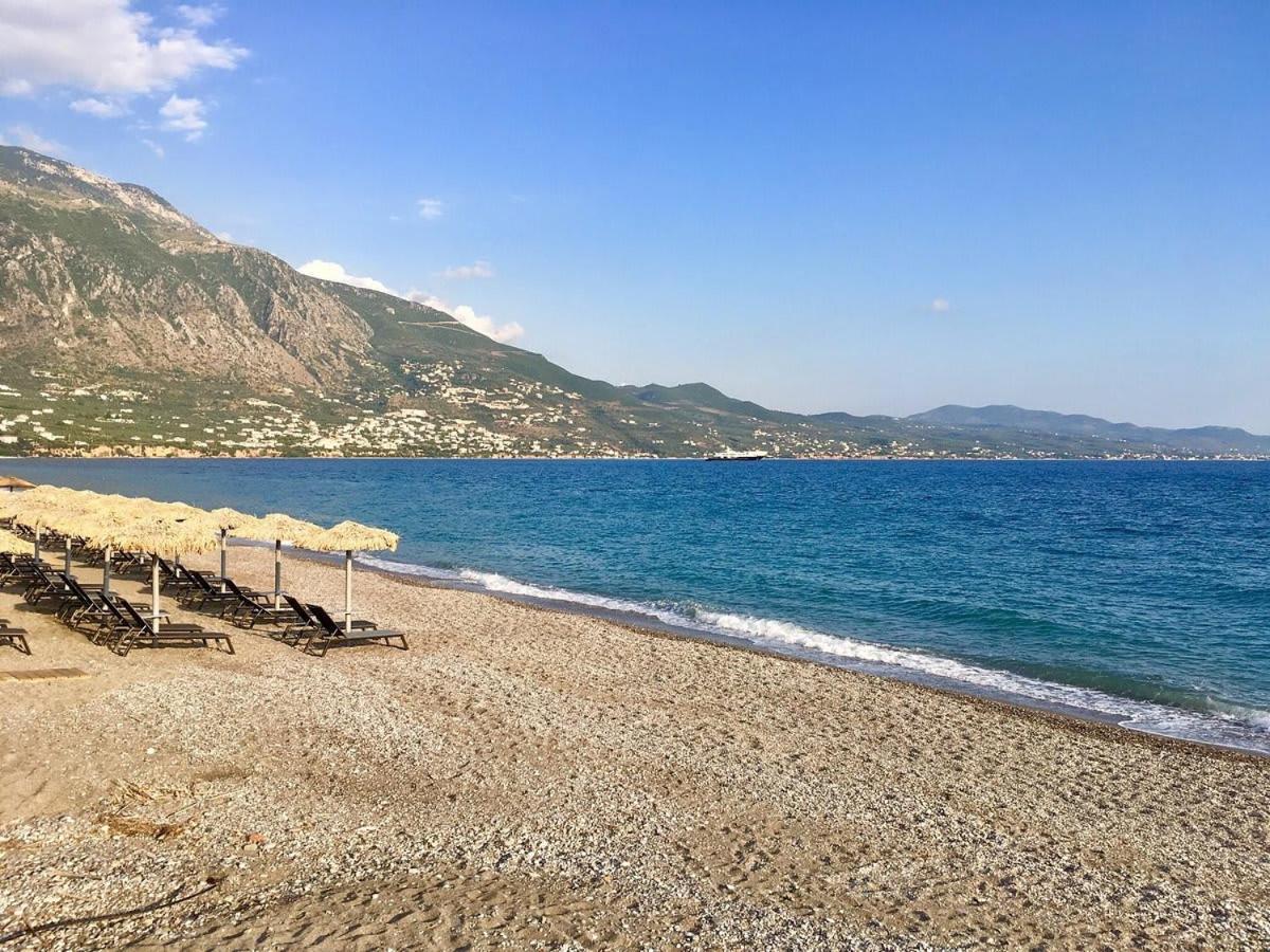 Serene Seaside Bliss - Lush & Secluded Garden Oasis Kalamata Luaran gambar
